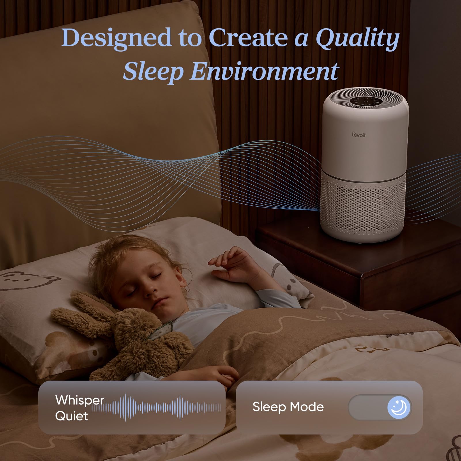 Levoit Air Purifier for Home Allergies and Pet Hair