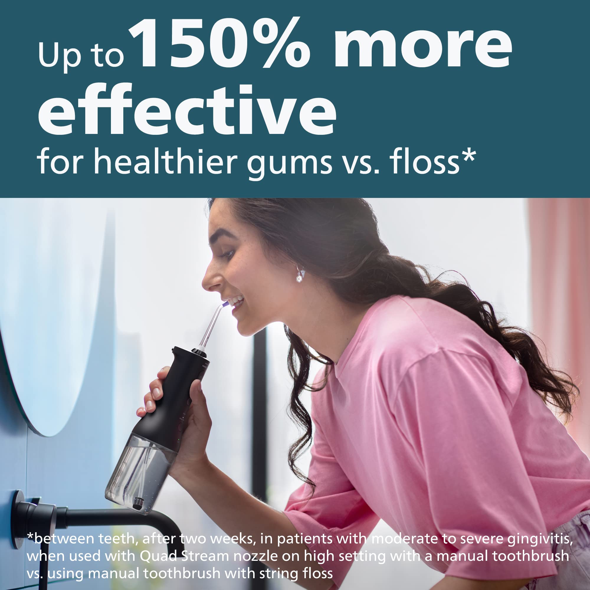 Philips Sonicare Cordless Power Flosser for Superior Gum Health