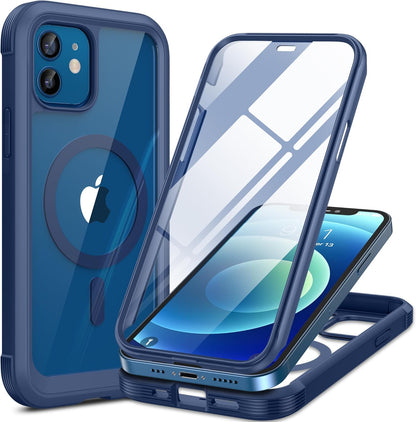 Miracase Glass Series iPhone 11 Rugged Case 6.1 9H Purple