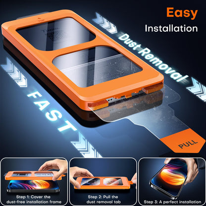 TOCOL iPhone 17 Pro Max Screen Protector 6.9 Inch Glass