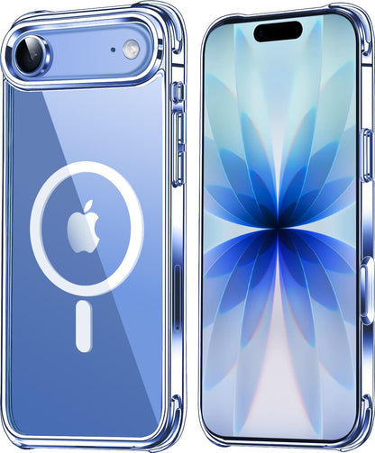Mkeke Clear Case for iPhone 17 Pro Max Shockproof Bumper