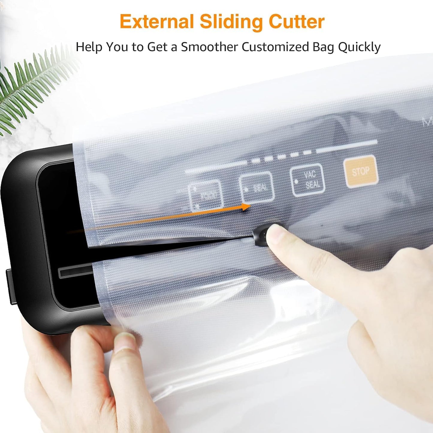MegaWise Vacuum Sealer Machine With 80kPa Suction Power