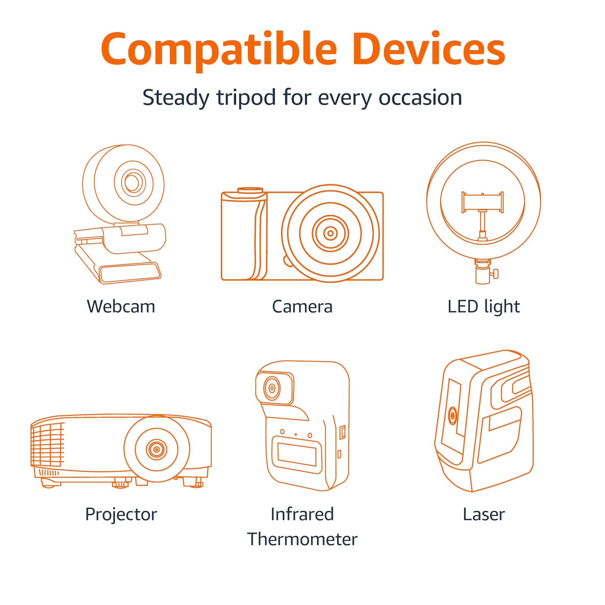 Lightweight Portable Tripod Stand for Travel Photography
