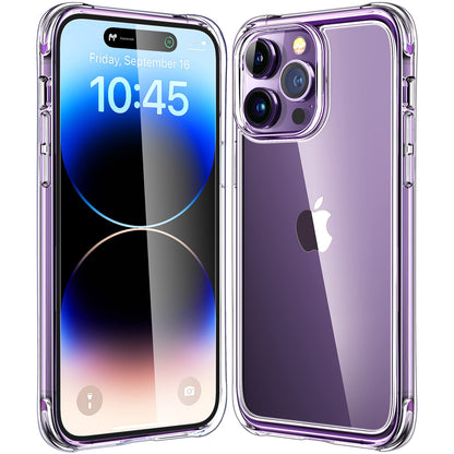 Mkeke Clear Case for iPhone 17 Pro Max Shockproof Bumper