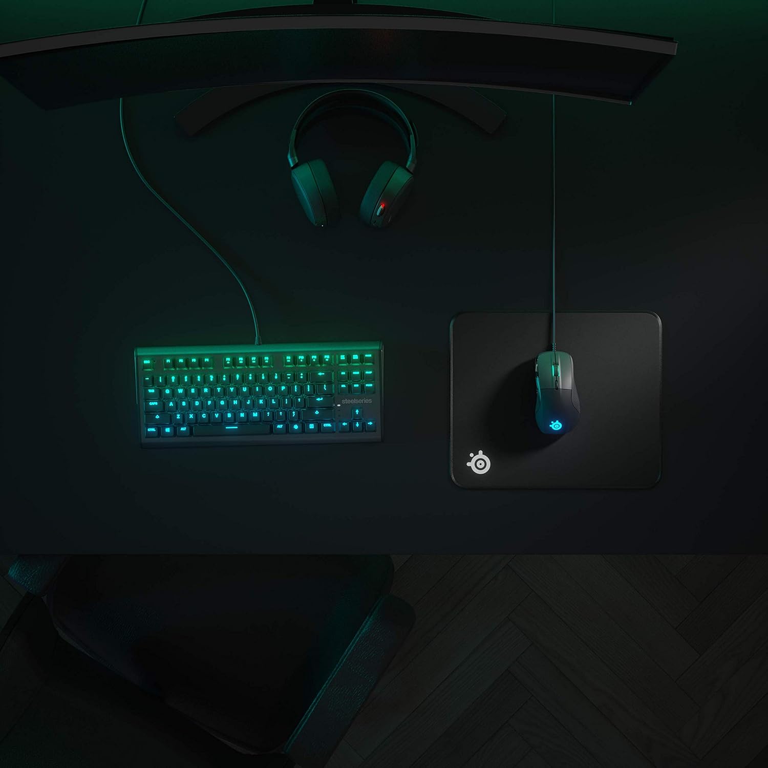 SteelSeries QcK Edge Gaming Mouse Pad Durable Smooth Surface