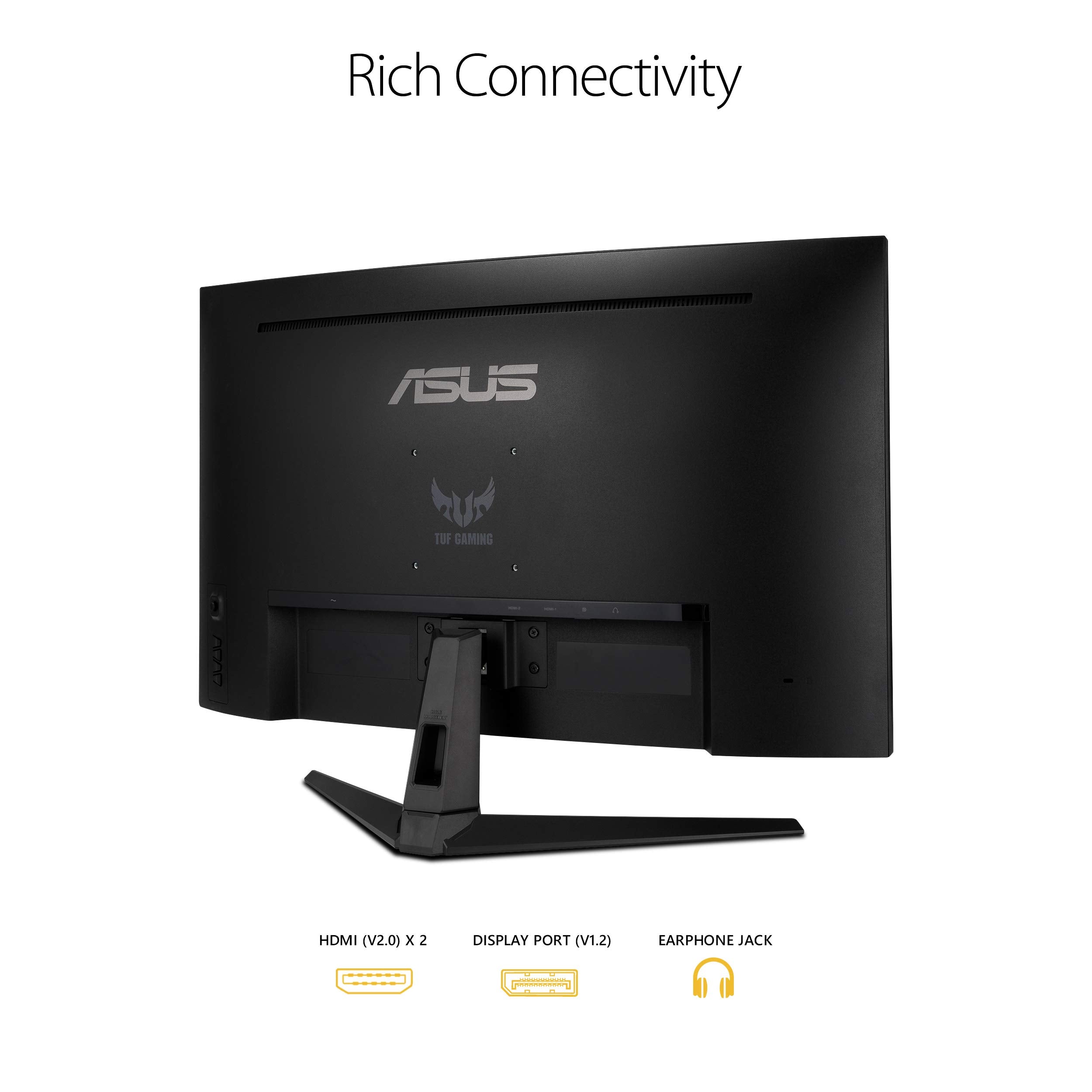 ASUS TUF Gaming 32 Inch Curved Monitor for Smooth Gameplay