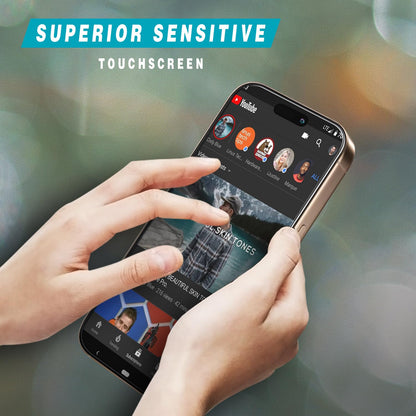 2 Pack iPhone 16 Pro Max 6.9 Inch Tempered Glass Screen Protector Full Coverage