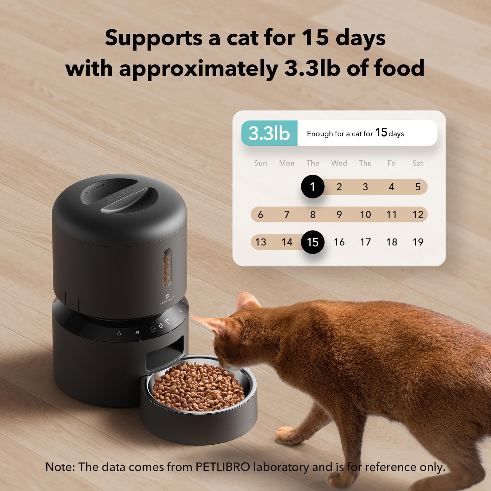 Automatic Cat Feeder with Freshness Preservation and Timed Meals
