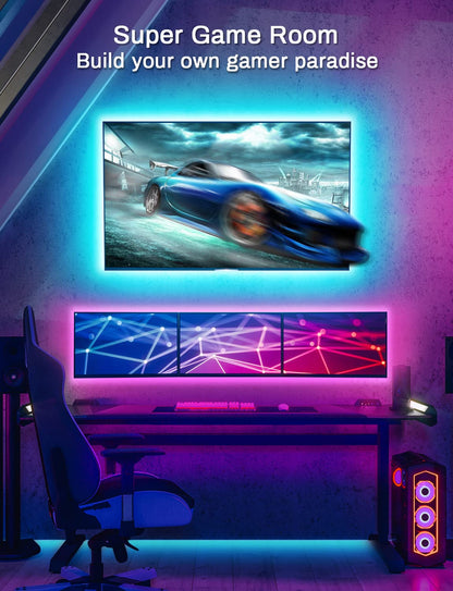 MATICOD RGB LED TV Strip With App Control MusicSync