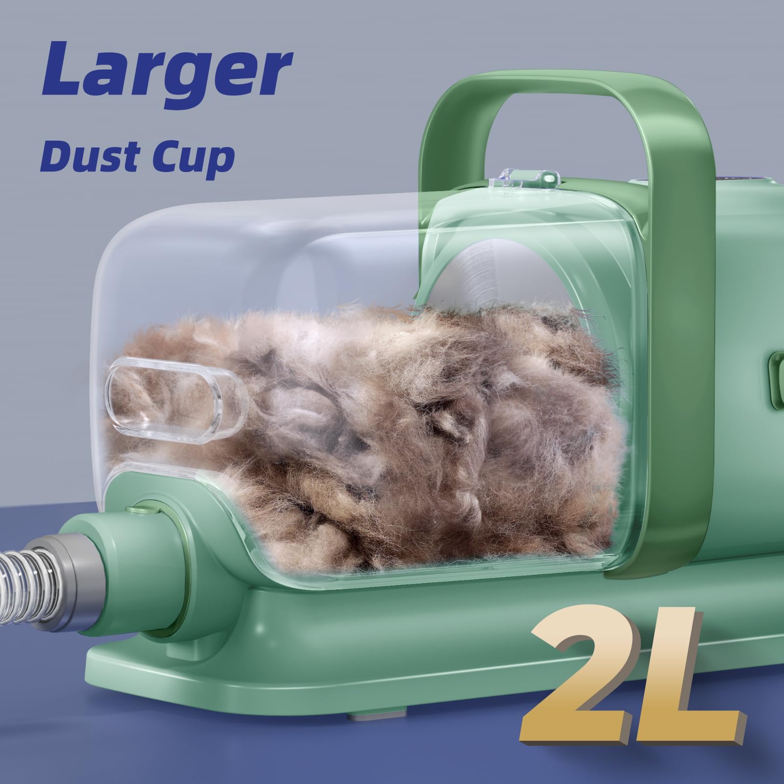 Dog Grooming Kit With Vacuum For Easy Cleanup