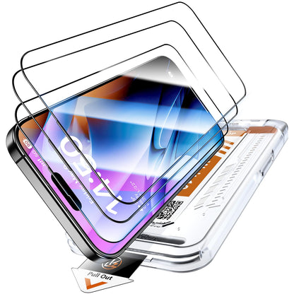 LK 2 Tempered Glass Screen Protector For iPhone 17 Pro Max