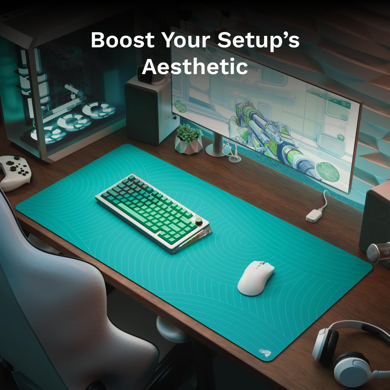 Glorious Gaming Mouse Pad XXL Optimized for Speed and Control