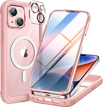 Miracase Glass Series iPhone 11 Rugged Case 6.1 9H Purple