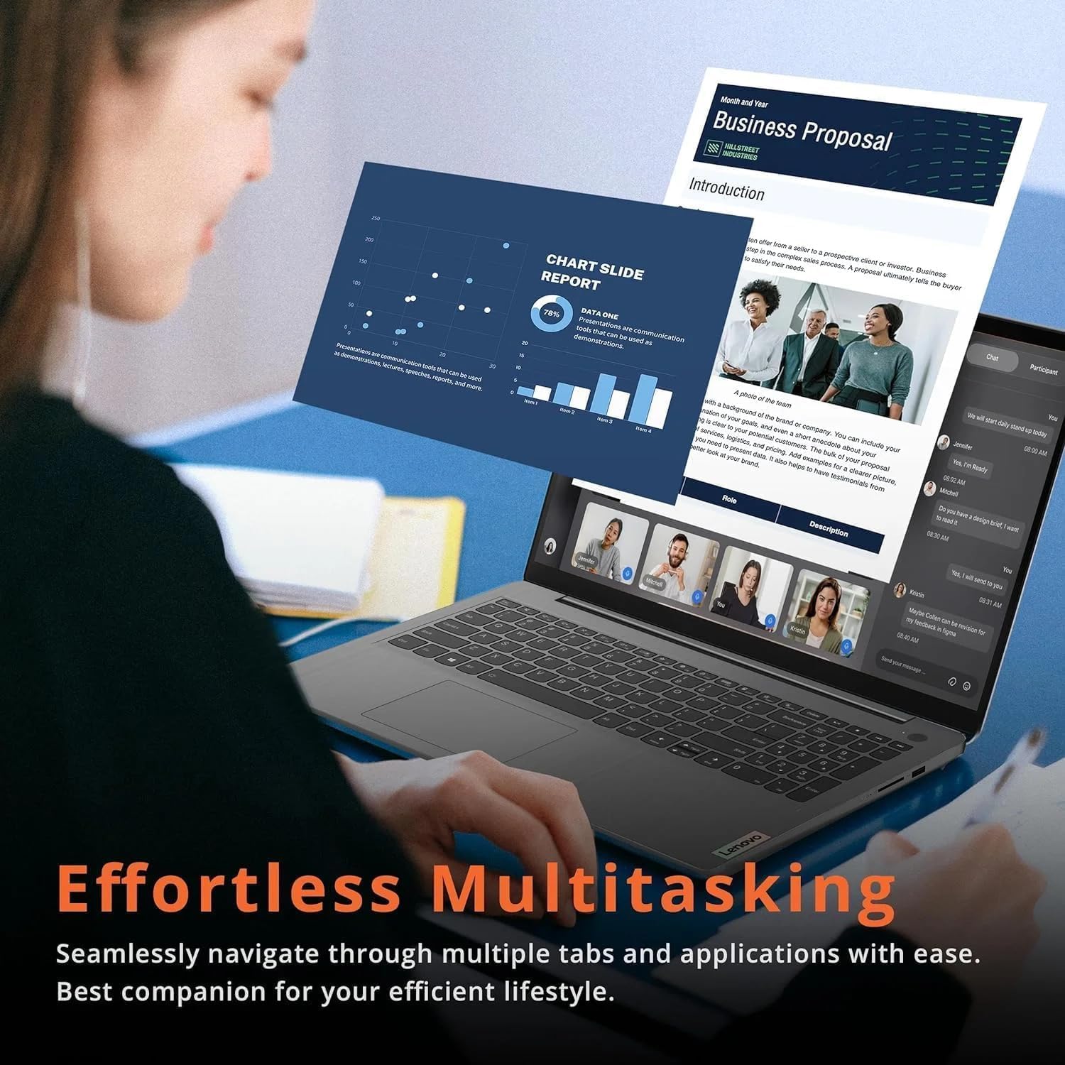 Lenovo IdeaPad 1 Gen 7 Laptop with Touchscreen Display