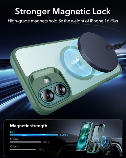 Military-Grade Clear Case for iPhone 16 Pro Max