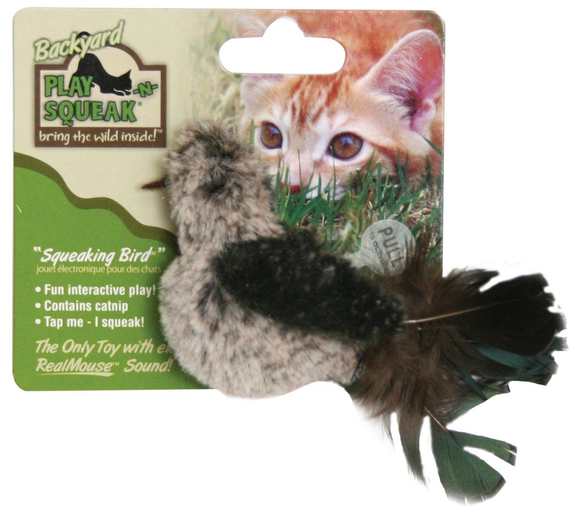 Interactive Cat Toys with Realistic Bird Sounds