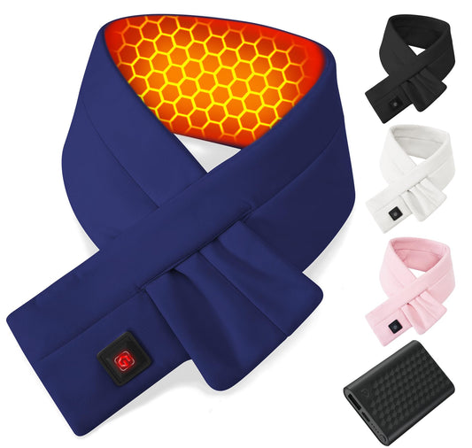 Wulcea Graphene Heated Scarf For Women 6000mAh Fast Charge