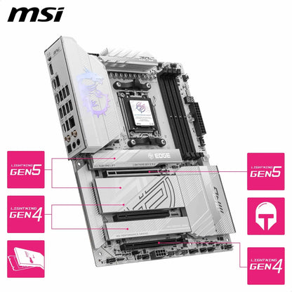 MSI MAG X870 Tomahawk WiFi Gaming Motherboard for AMD Ryzen