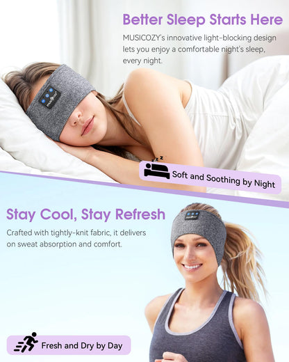 Sleep Headphones Headband Bluetooth 5.4 Wireless Earphones