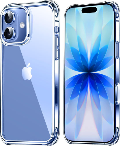 Mkeke Clear Case for iPhone 17 Pro Max Shockproof Bumper