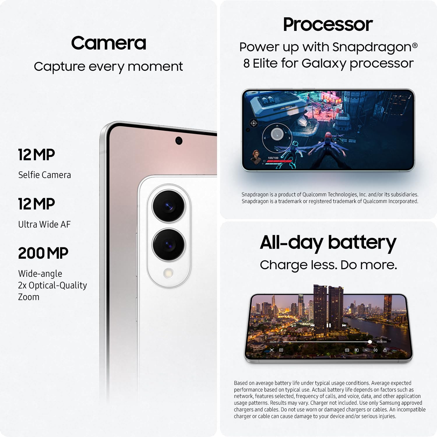 Samsung Galaxy S25 Unlocked Android Phone AI Night Mode
