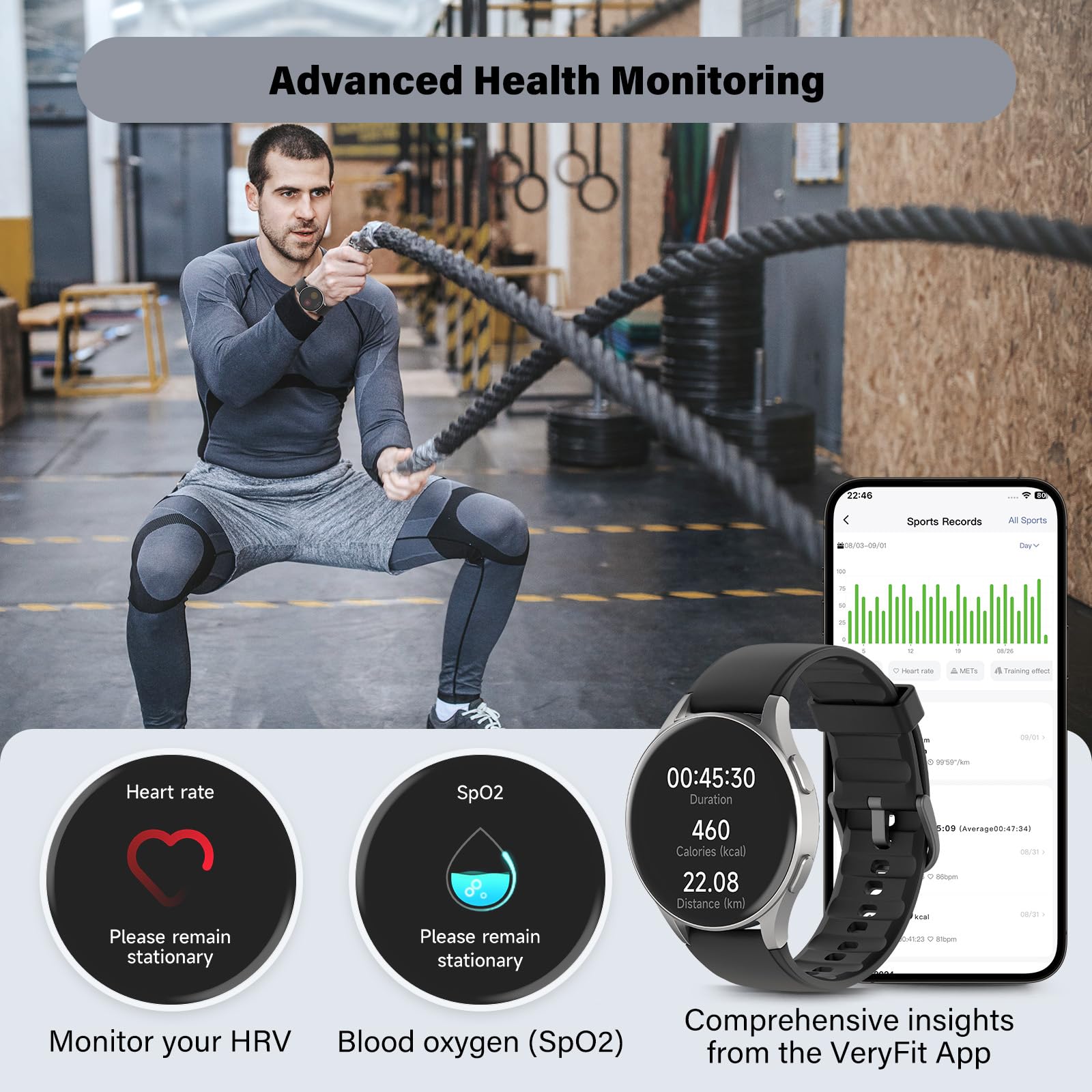 Smart Watch For Women With Alexa Health Tracking AMOLED