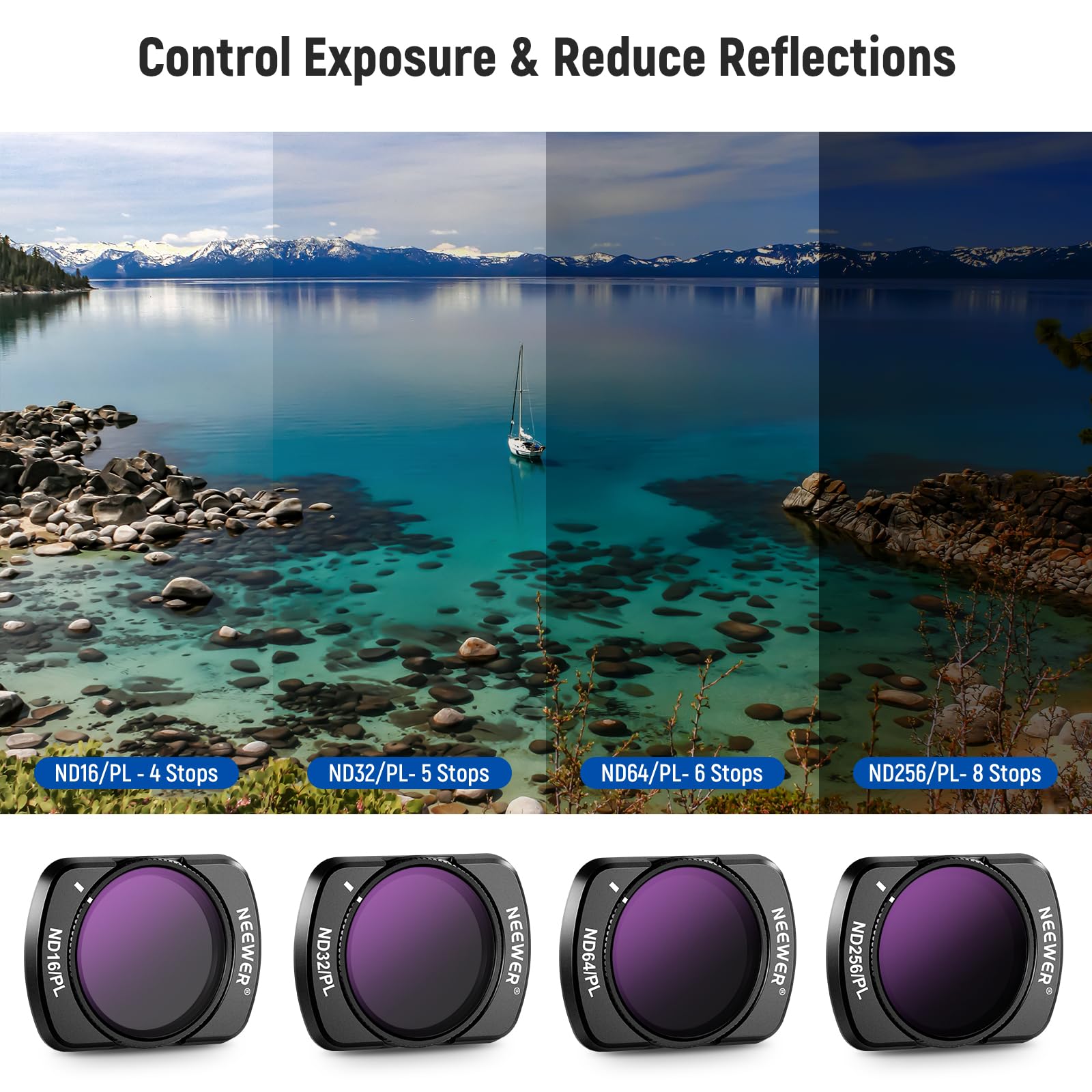 Neewer HD CPL ND Filter Kit for DJI OSMO Pocket