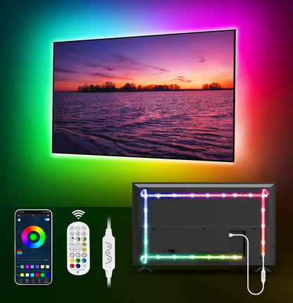 MATICOD RGB LED TV Strip With App Control MusicSync