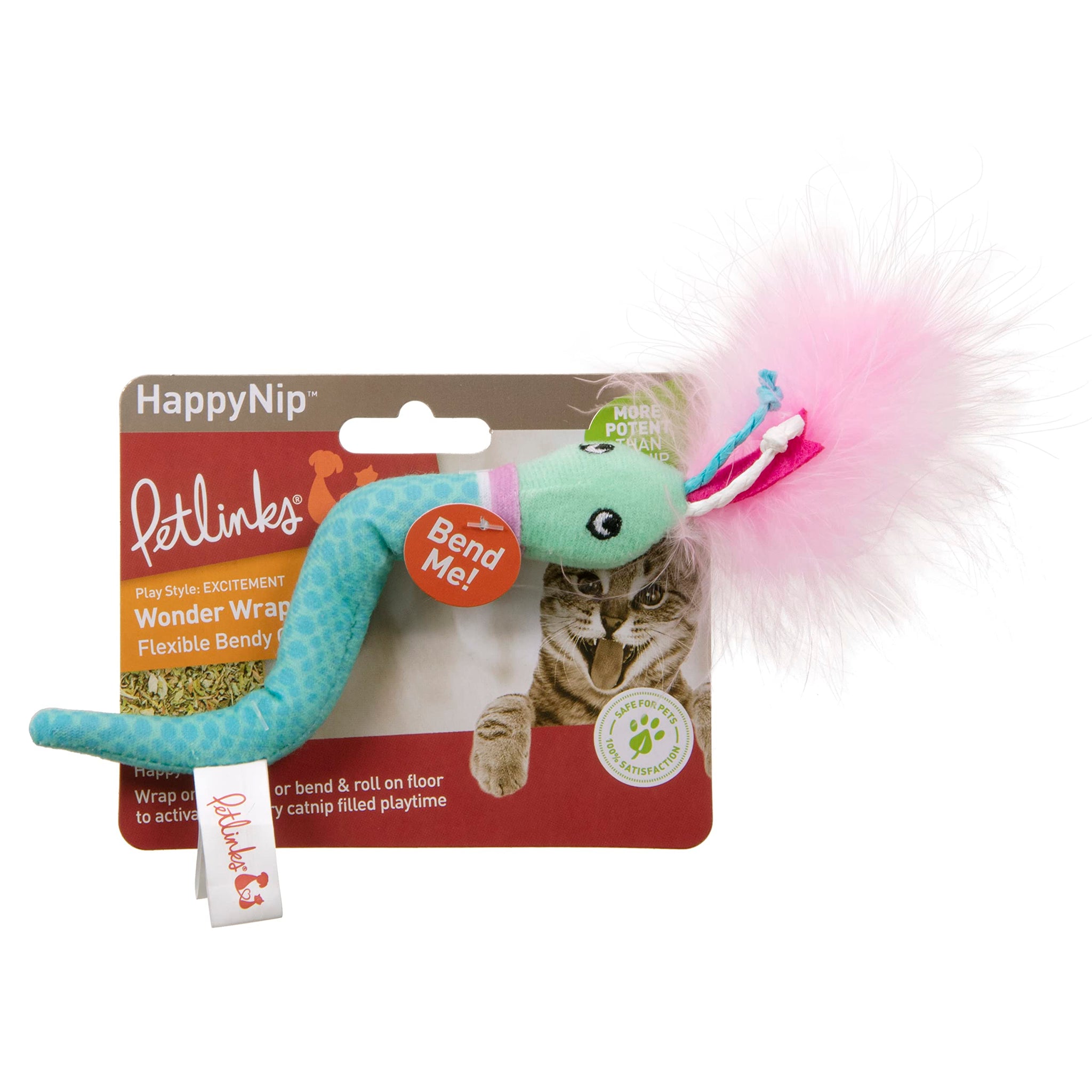 Interactive Cat Toy with Light and HappyNip Blend
