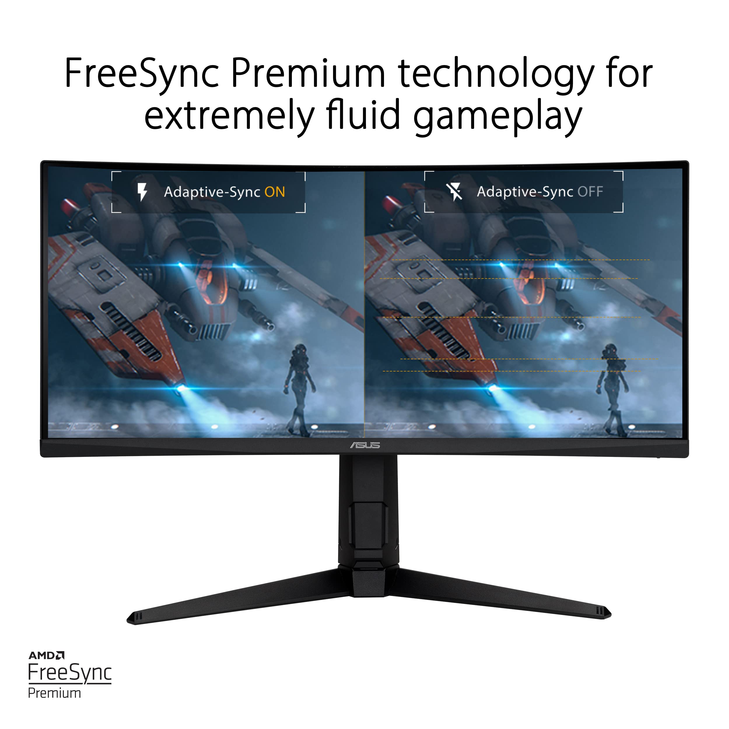 ASUS TUF Gaming 32 Inch Curved Monitor for Smooth Gameplay