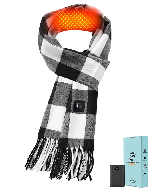 Rechargeable Heated Scarf Neck Warmer 10000mAh 3 Levels