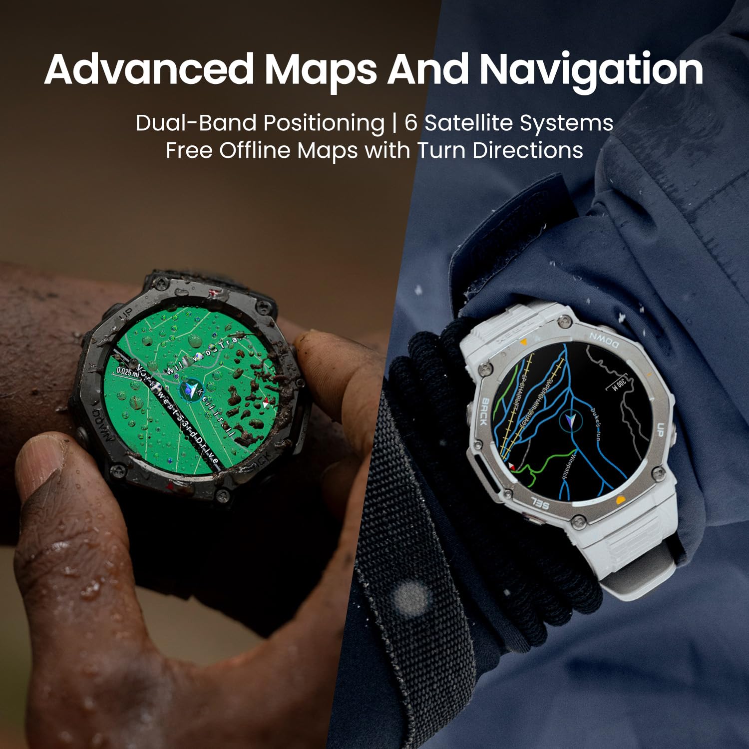 Amazfit T Rex 3 Outdoor Smart Watch GPS Navigation