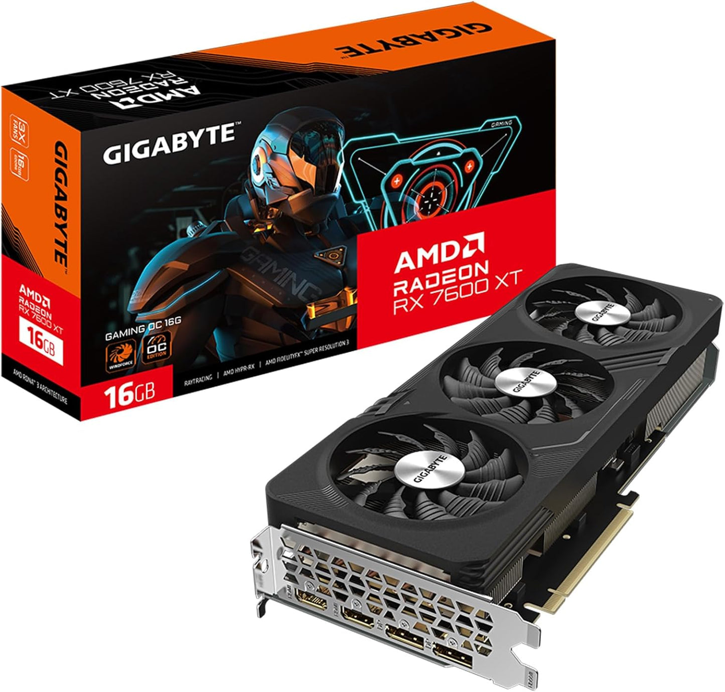 GIGABYTE Radeon RX 7600 XT Graphics Card for Ultimate Gaming Performance
