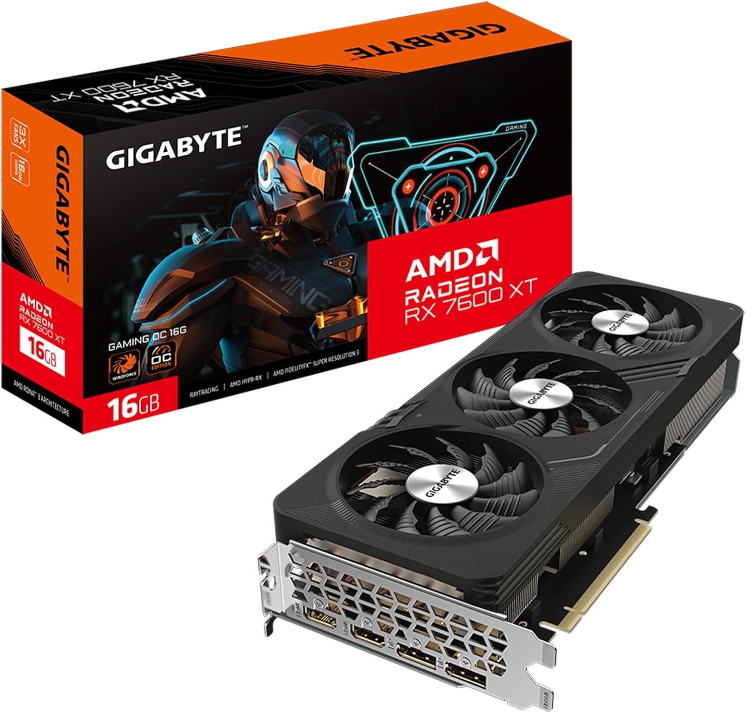 GIGABYTE Radeon RX 7600 XT Graphics Card for Ultimate Gaming Performance