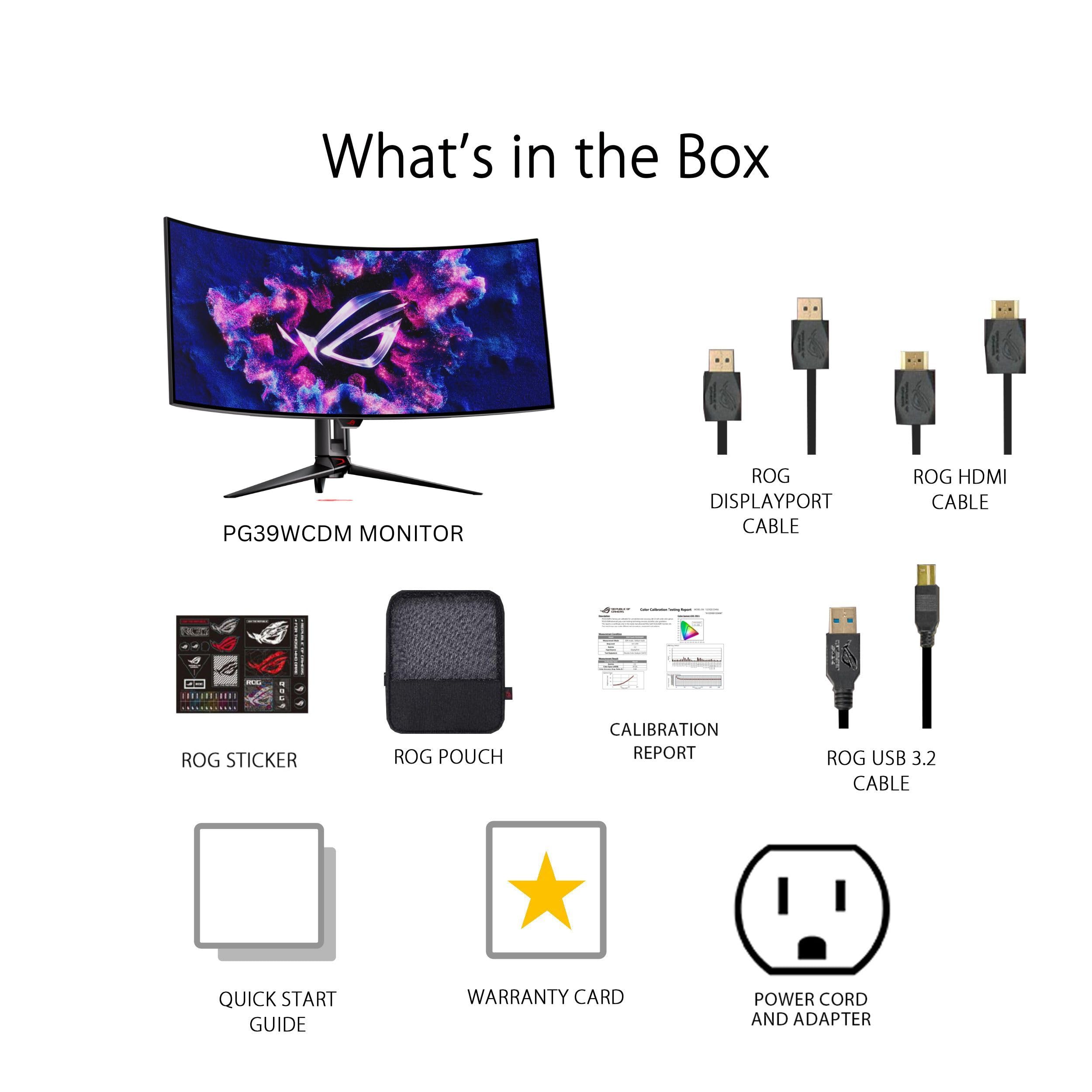 ASUS ROG Strix 27 Inch 1440P OLED Gaming Monitor