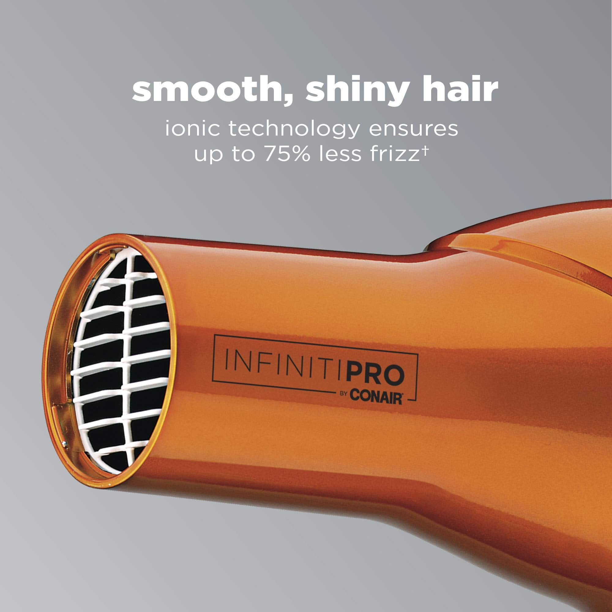 InfinitiPRO Hair Dryer With Diffuser For Faster Drying