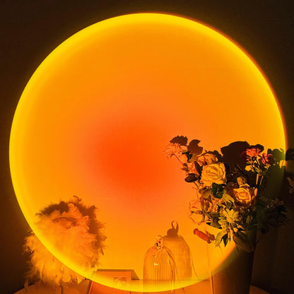 Sunset Lamp Projector 180 Degree Rotation Sun Projection LED
