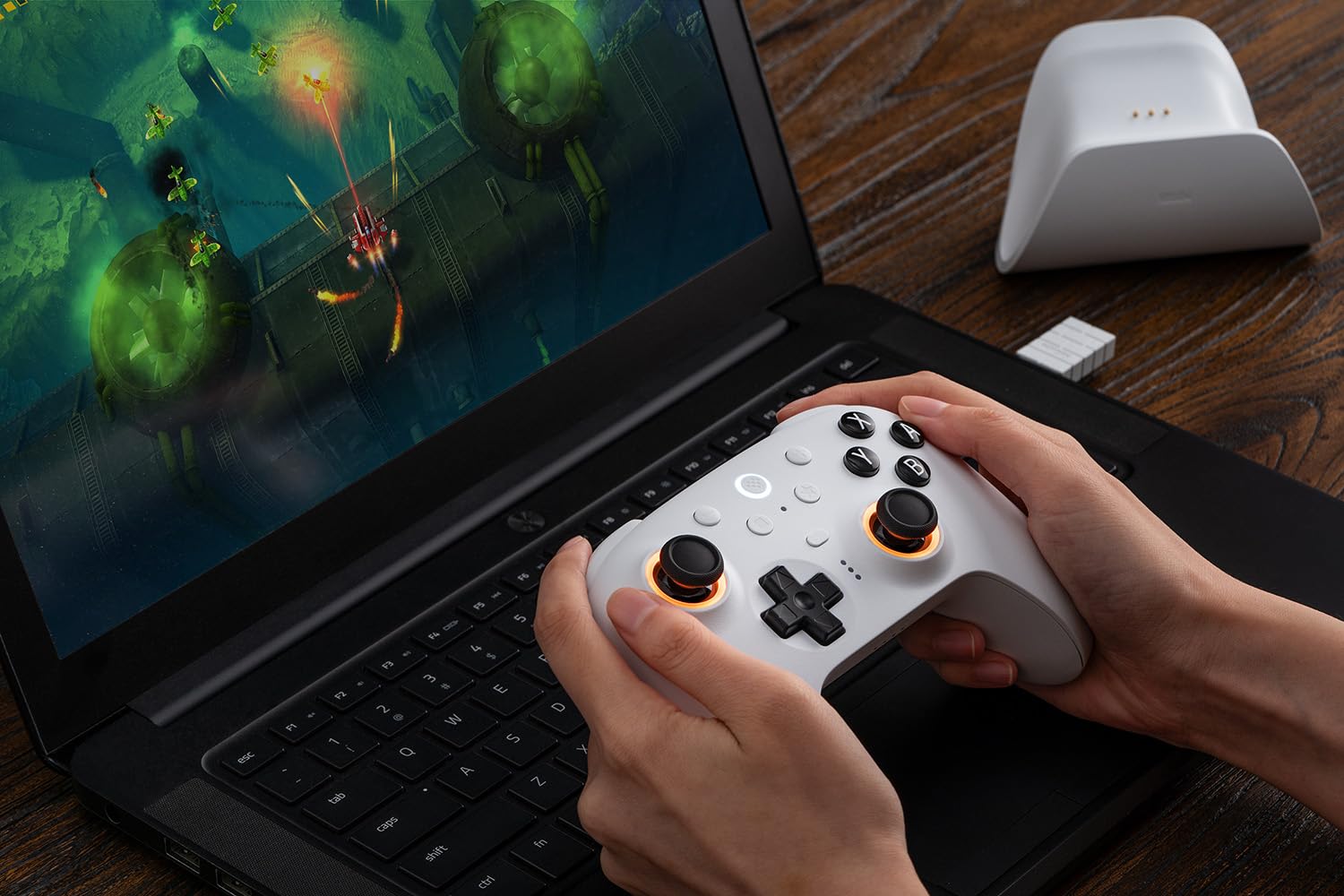 8Bitdo Ultimate Wireless Controller with Charging Dock
