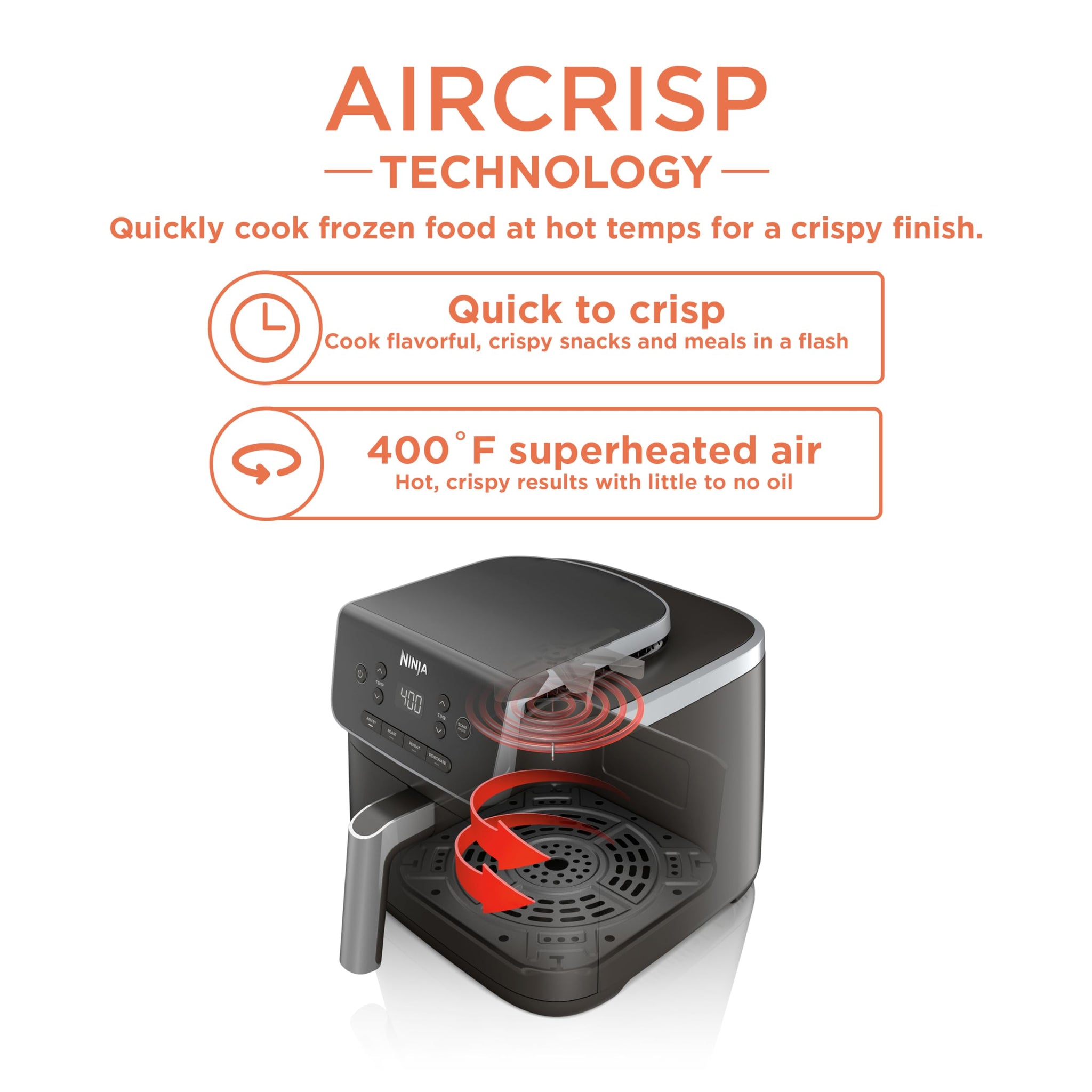 Ninja Air Fryer Pro 4 in 1 with Healthy Crisping Technology