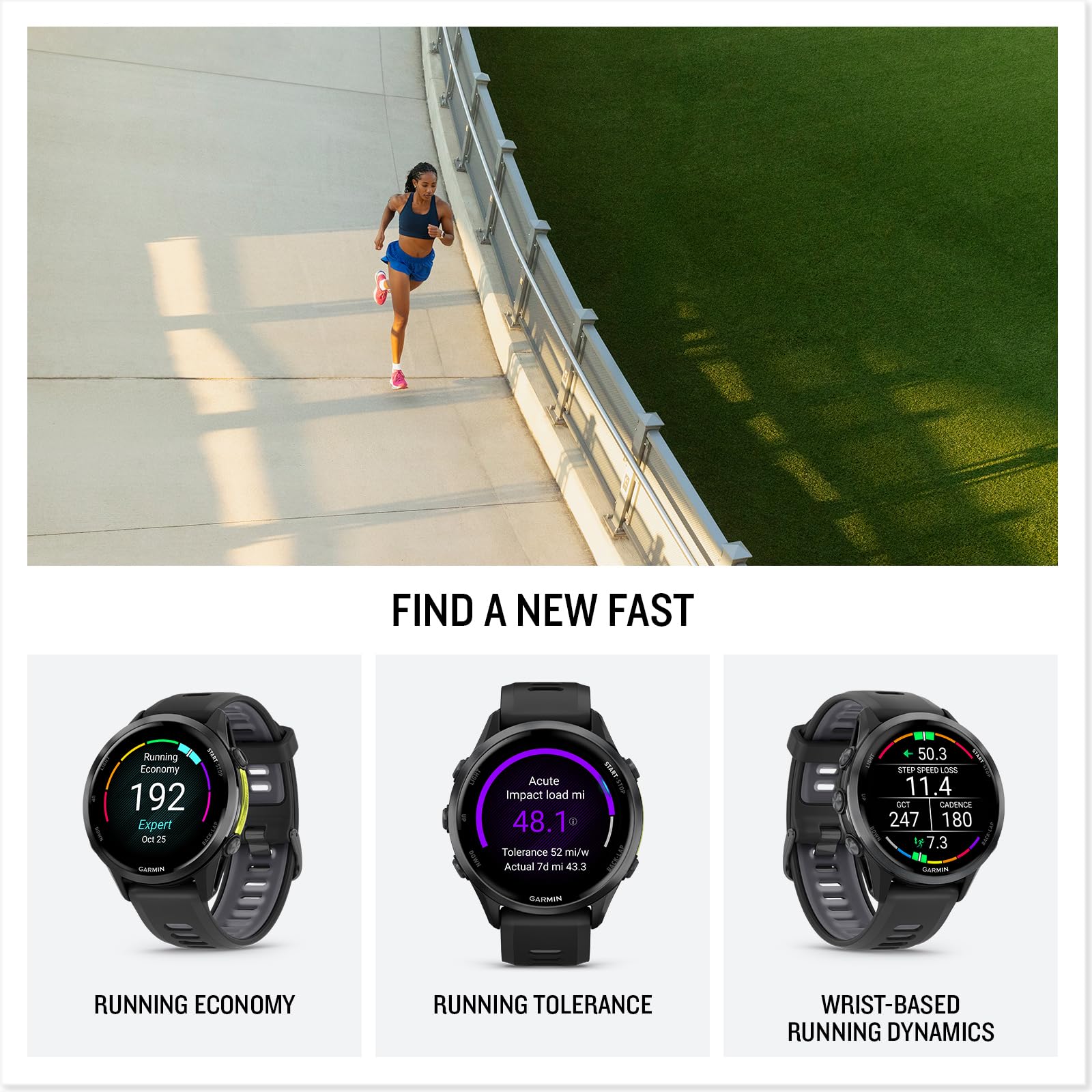 Garmin Forerunner 970 GPS Running and Triathlon Smartwatch