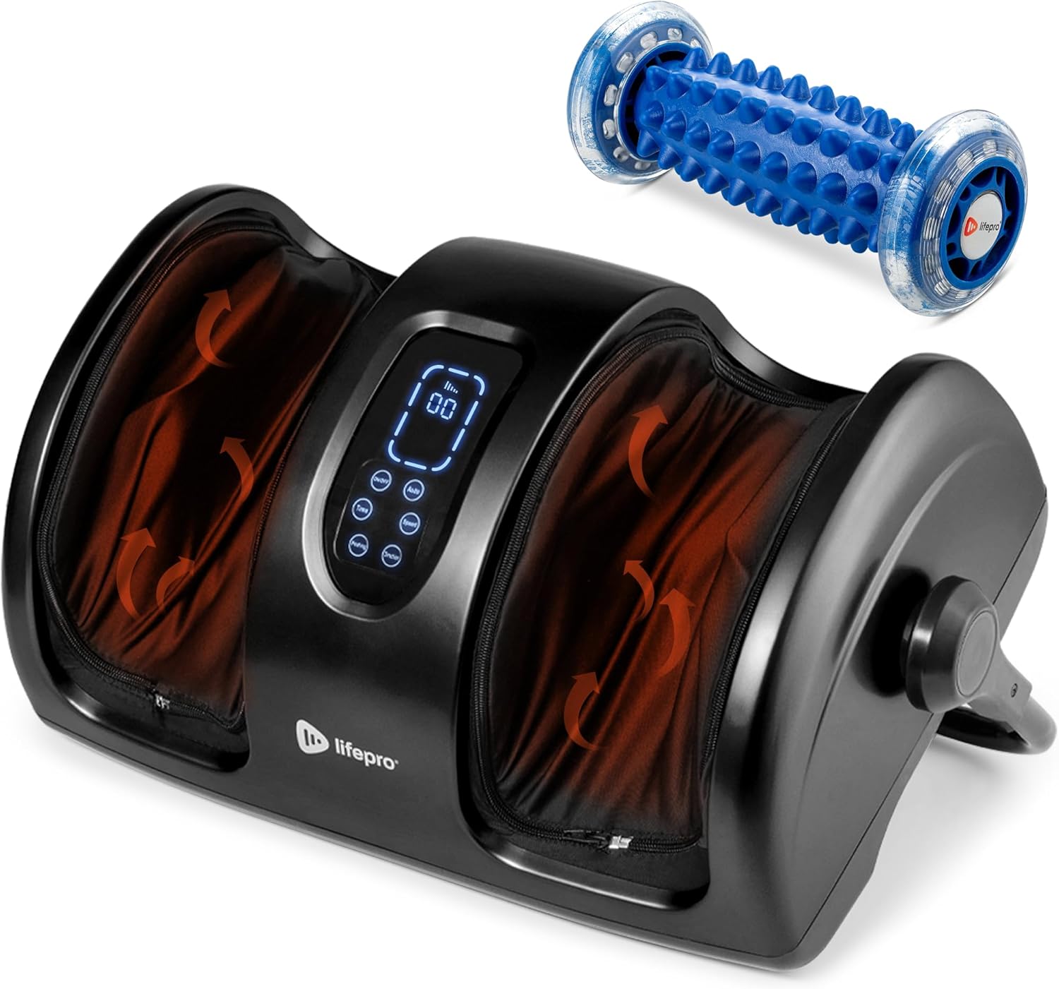 LifePro Shiatsu Foot Massager with Heat for Ultimate Relaxation