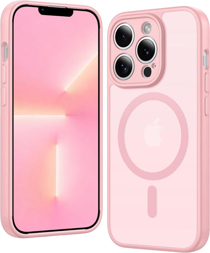 FNTCASE IPhone 16 Case Clear Magnetic MagSafe Screen Protector Drop Proof Rugged