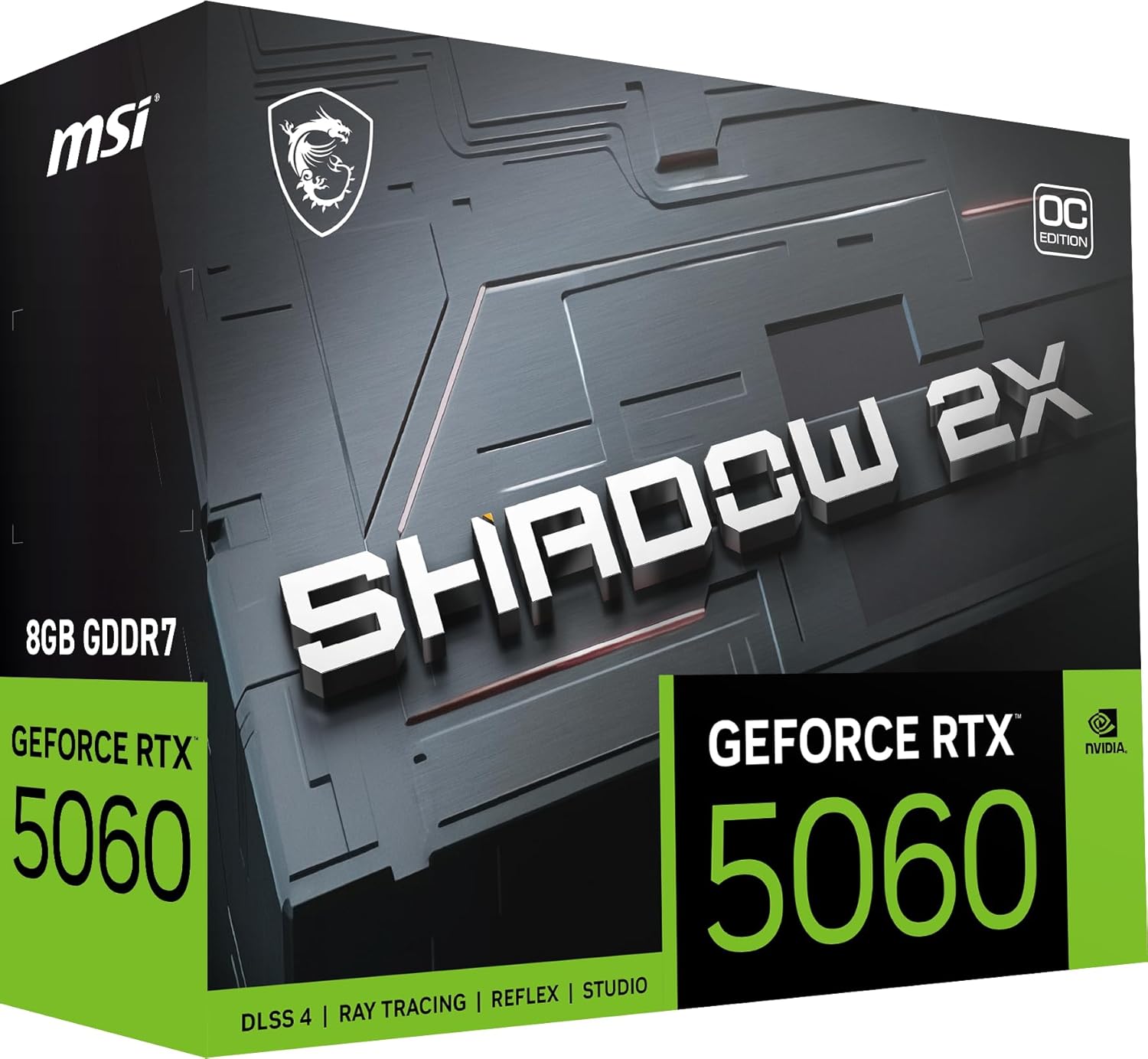 MSI Gaming RTX 5060 Graphics Card with Extreme Performance