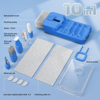 All In One Keyboard Cleaning Kit 10 In 1 Screen Cleaner