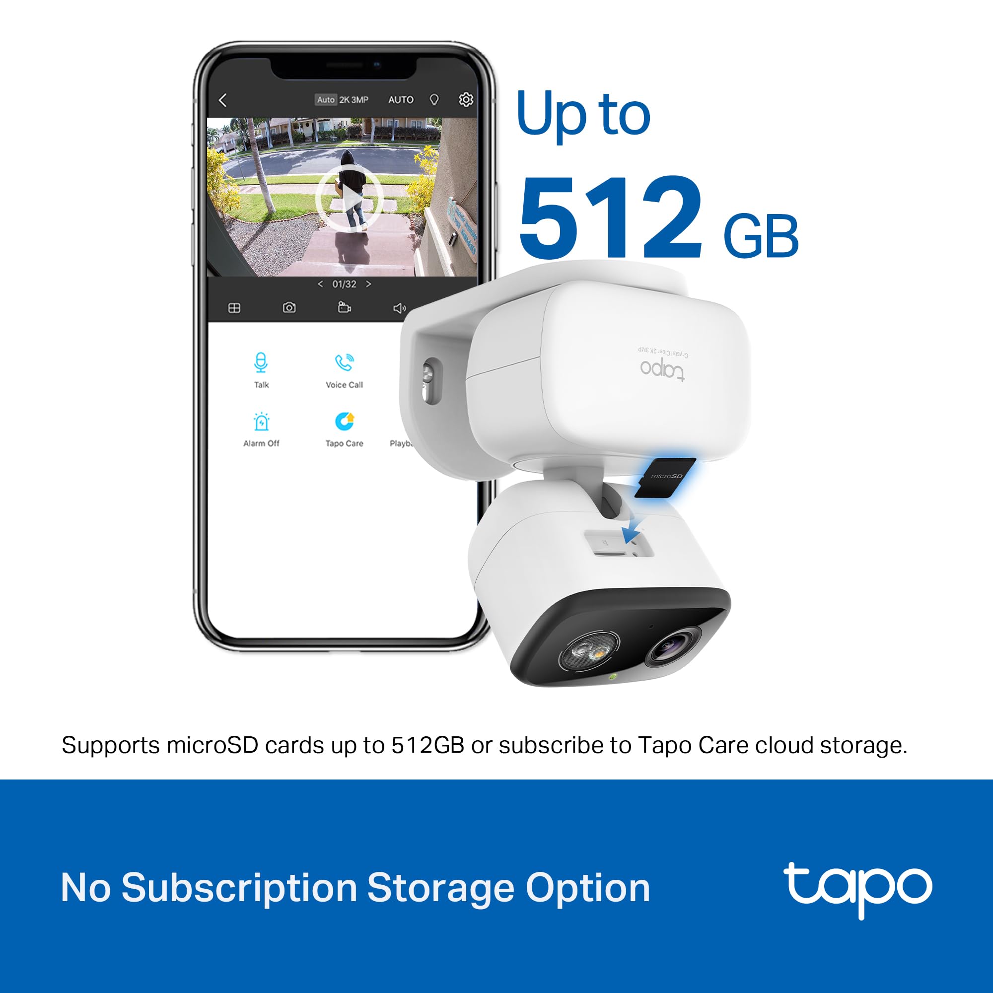 TP-Link Tapo 2K Security Camera with Night Vision