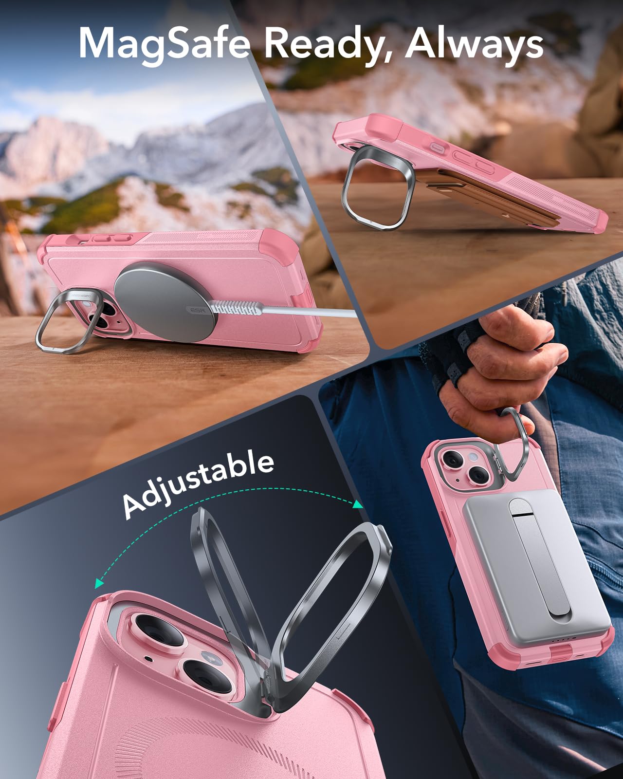 ESR iPhone 16 Pro Case with Military-Grade Protection