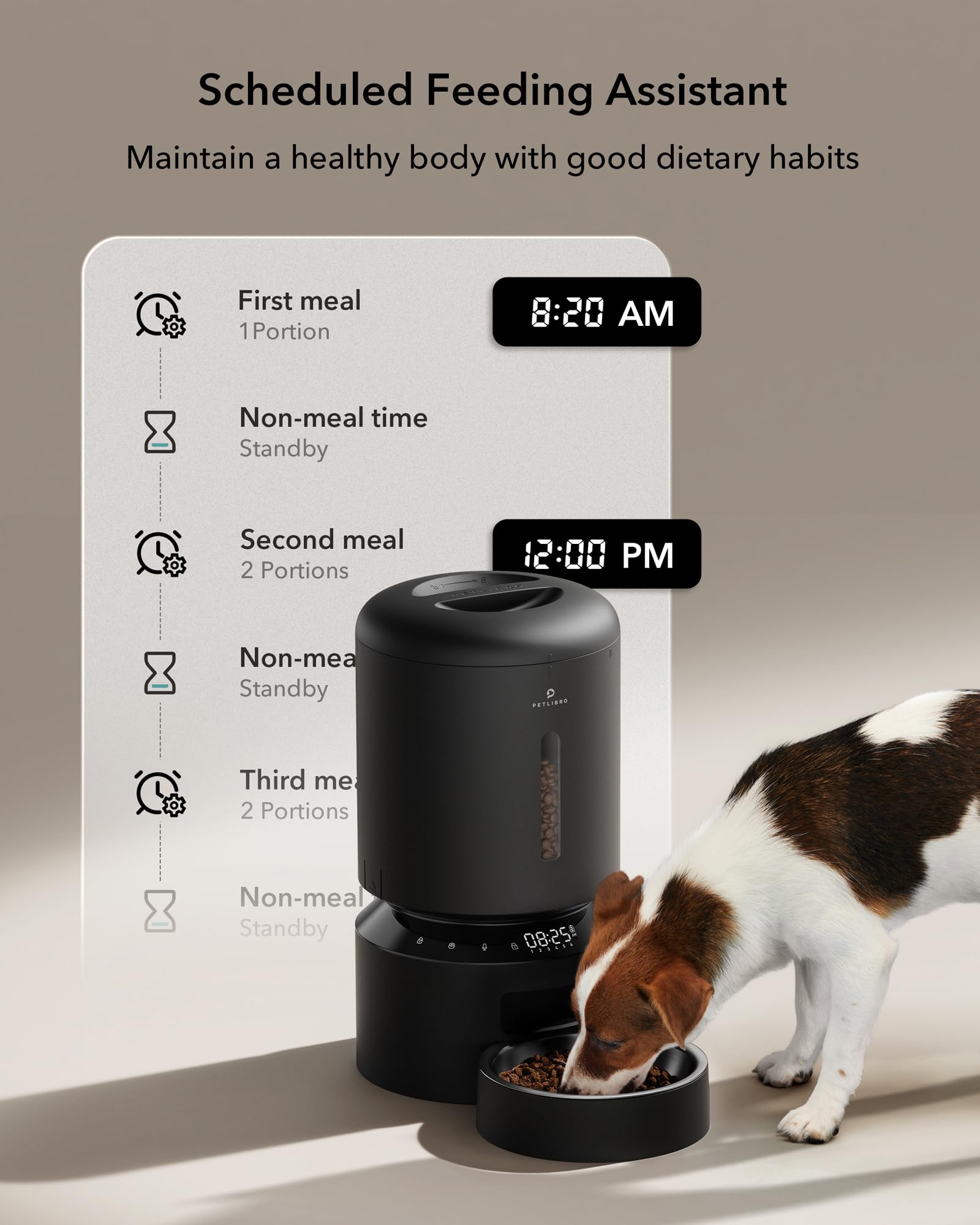 PETLIBRO Automatic Cat Feeder with HD Camera and Alerts