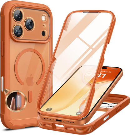 Miracase Glass Series iPhone 11 Rugged Case 6.1 9H Purple
