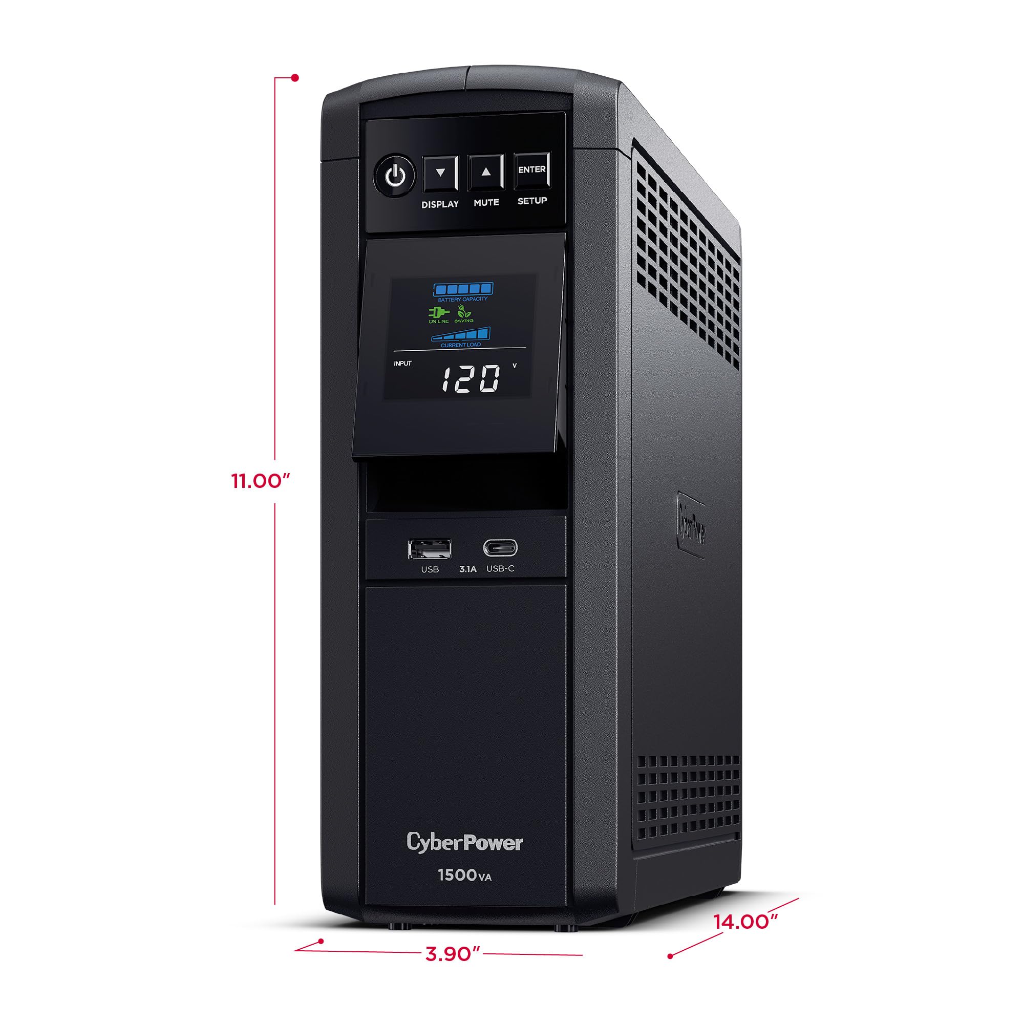 CyberPower PFC Sinewave UPS Battery Backup Surge Protection