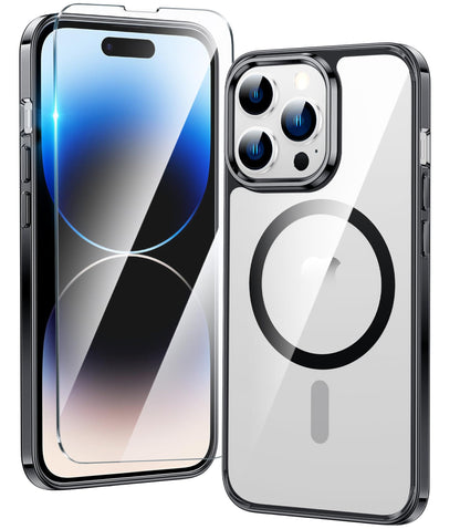 FNTCASE Clear Case For iPhone 17 Pro Max Screen Protector